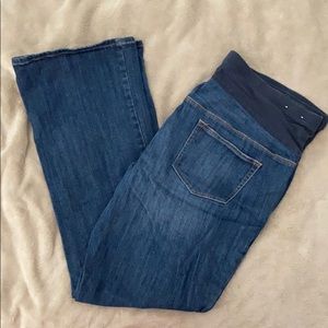 Old navy maternity boot cut jeans